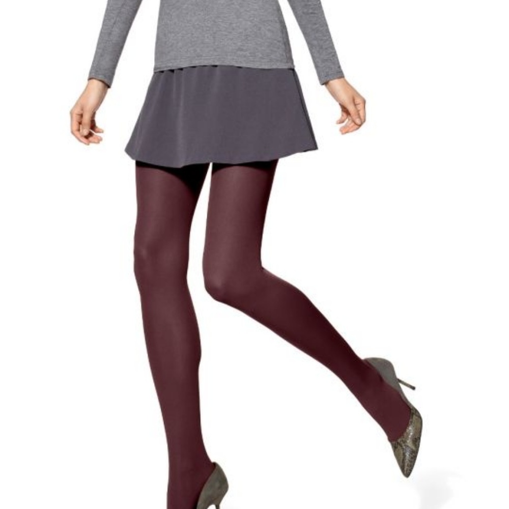 NIP HUE Opaque Tights Control Top Espresso 1
